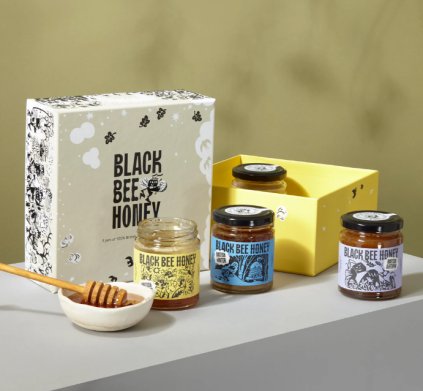 Black Bee Honey - Gift Box