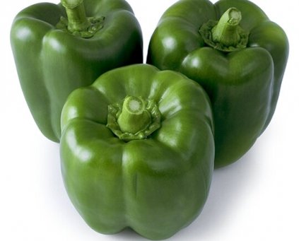 Peppers (Green Bell) (Approx 400g)