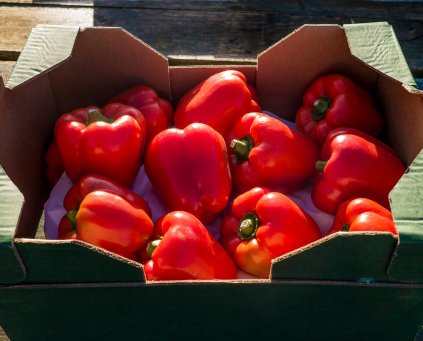 Peppers (Red Bell) (Approx 400g)