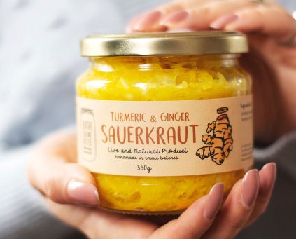 Sauerkraut (Turmeric and Ginger) (350g)
