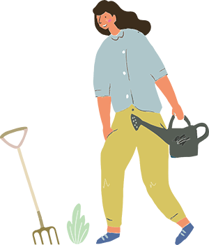 Summer veg box couple