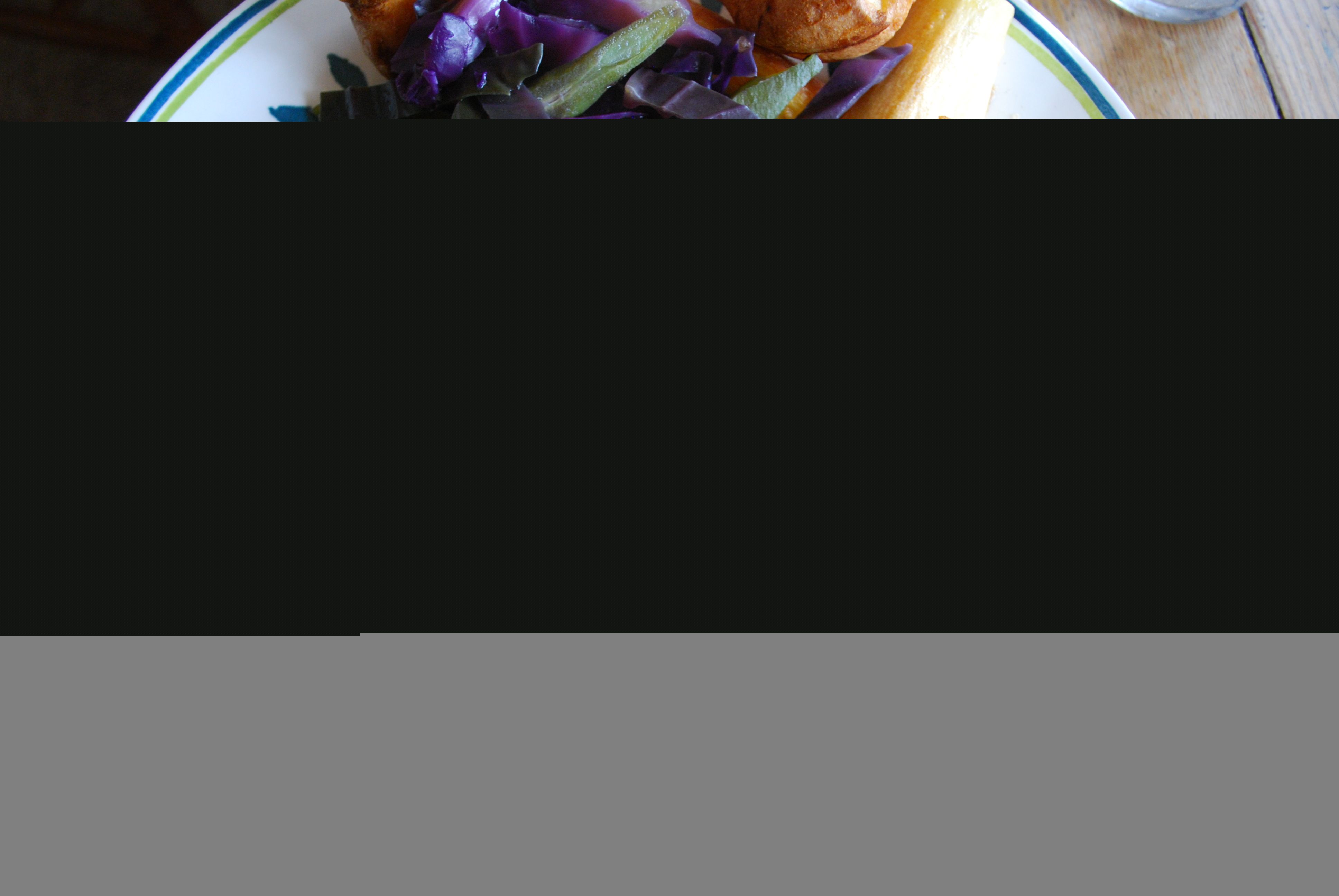 Sunday roast courtesy of The Community Farm