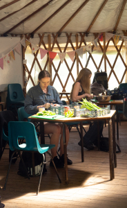 We had a visit from the Square Food Foundation 'How to be a Chef' course attendees!