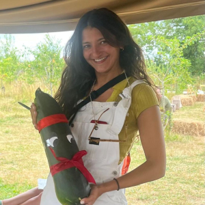 And the so-called 'loser' with her giant marrow!