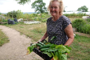 Somer Valley Rediscovered visited us to learn about organic growing