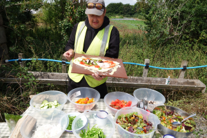 Somer Valley Rediscovered visited us to learn about organic growing